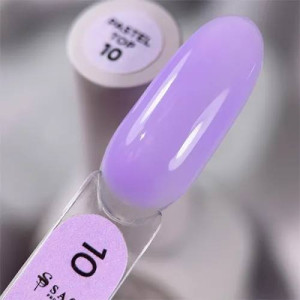 SAGA Pastel Top №10 без липкого слоя, 10 мл